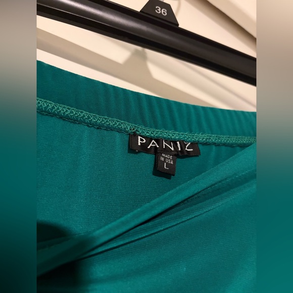 Elegant Teal Ruffle Skirt - Picture 3 of 3